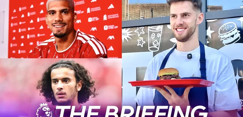 Three players featured in a promotional briefing