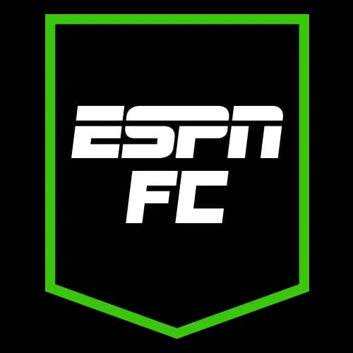 ESPN FC logo on black and green background