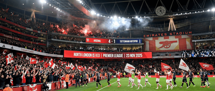 Arsenal dominates Tottenham in North London Derby.webp