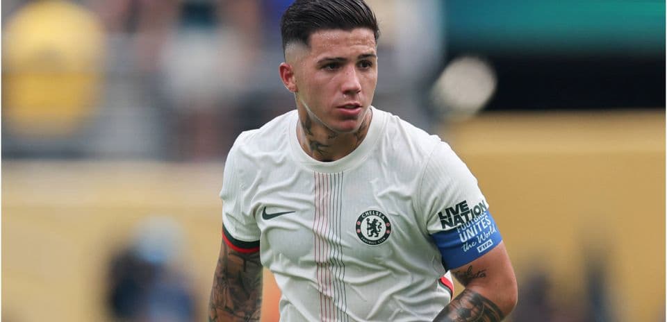Player in Chelsea kit during a match