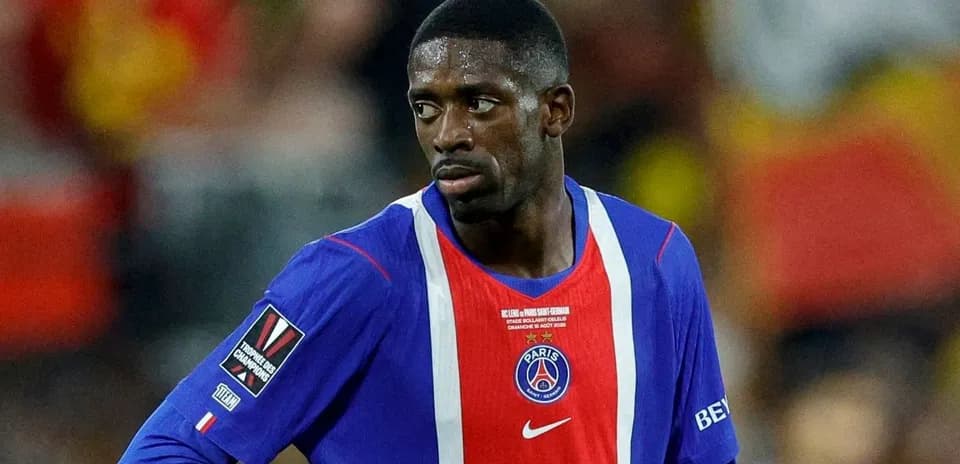 Player wearing PSG jersey during match