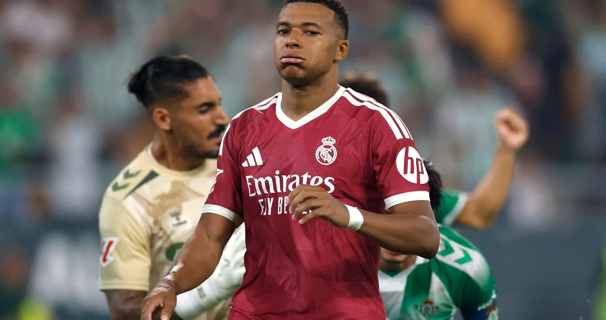 Player from Real Madrid during La Liga match