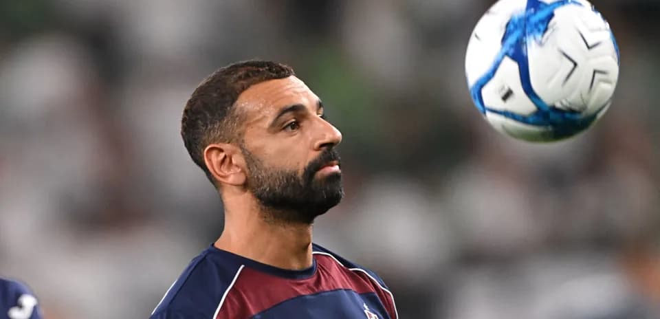 Player practicing with ball during training session