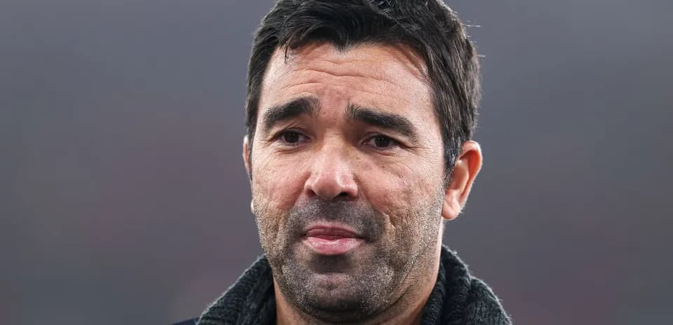 Coach speaking during a match day interview