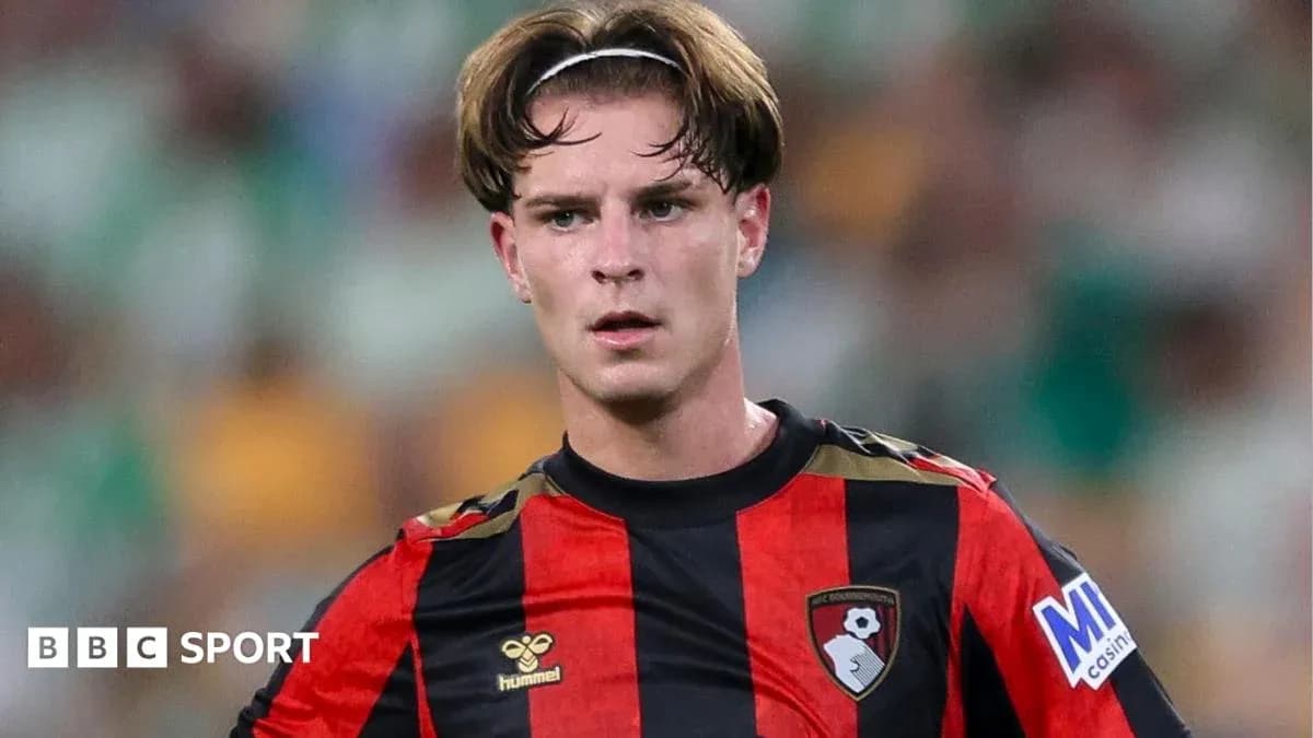 Bournemouth player focused during a match