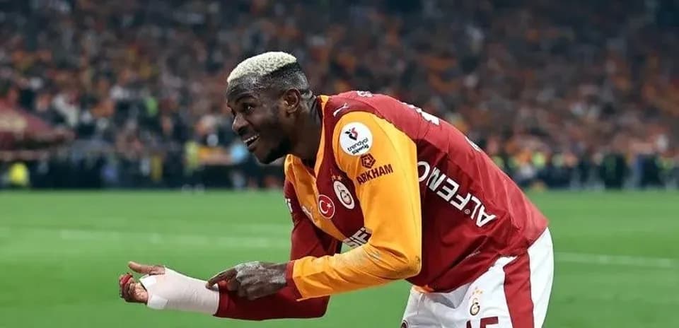 Player celebrating on the field during match
