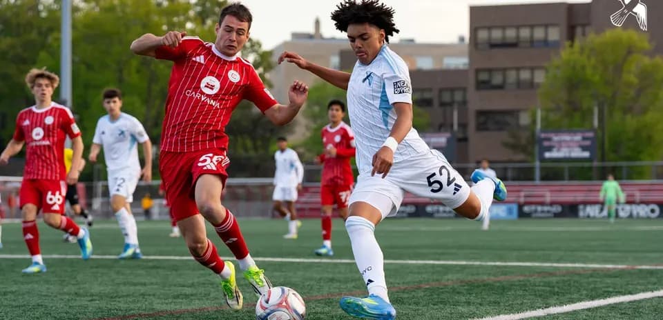 Players competing during New York City II match