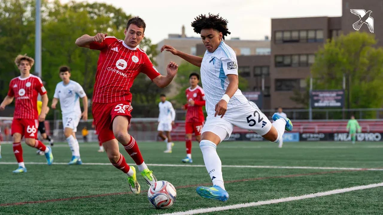 Players competing during New York City II match