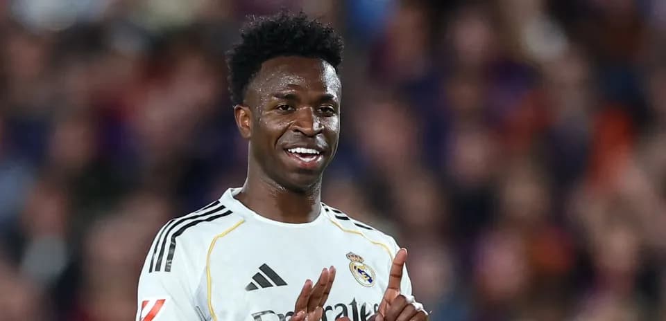 Player celebrating during a match for Real Madrid