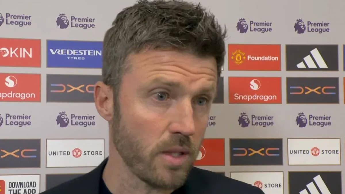 Coach speaking at post-match press conference