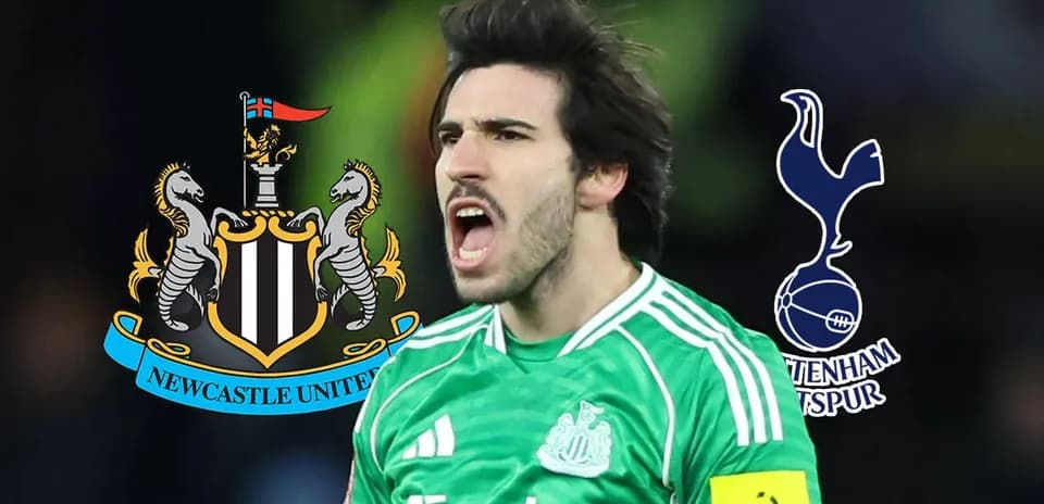 Goalkeeper celebrating with Newcastle United logos