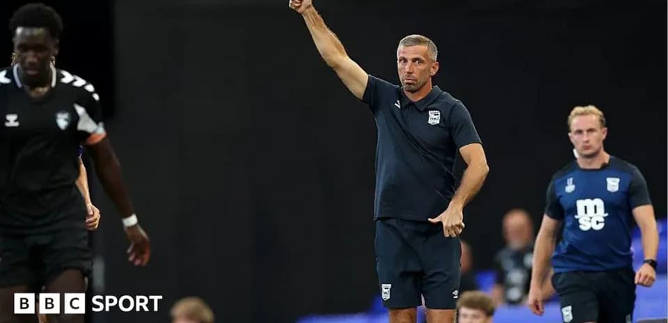 Coach giving instructions during training session