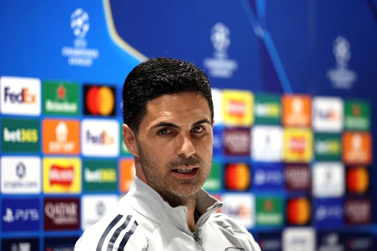 Manager at UEFA Champions League press conference