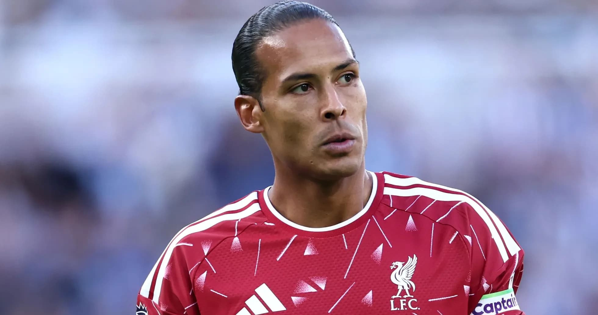 Player in Liverpool kit during a match