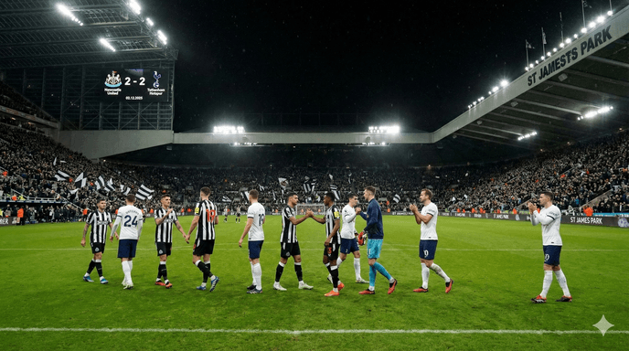 Newcastle and Tottenham Share Points in Thrilling Premier League Clash.jpg
