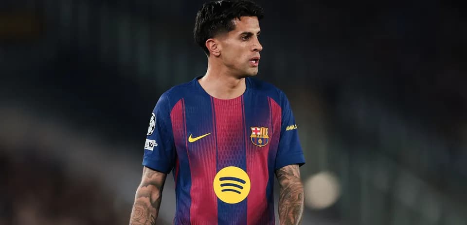 Player in Barcelona jersey during match