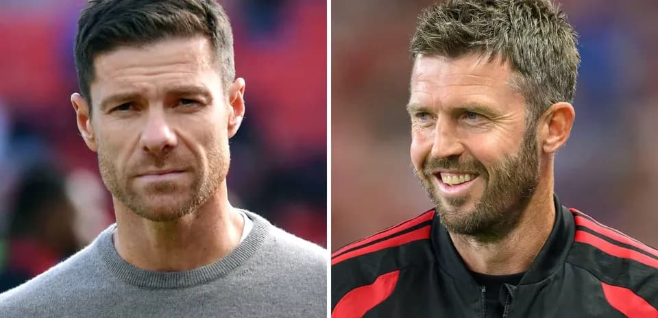 Two football coaches in separate portraits
