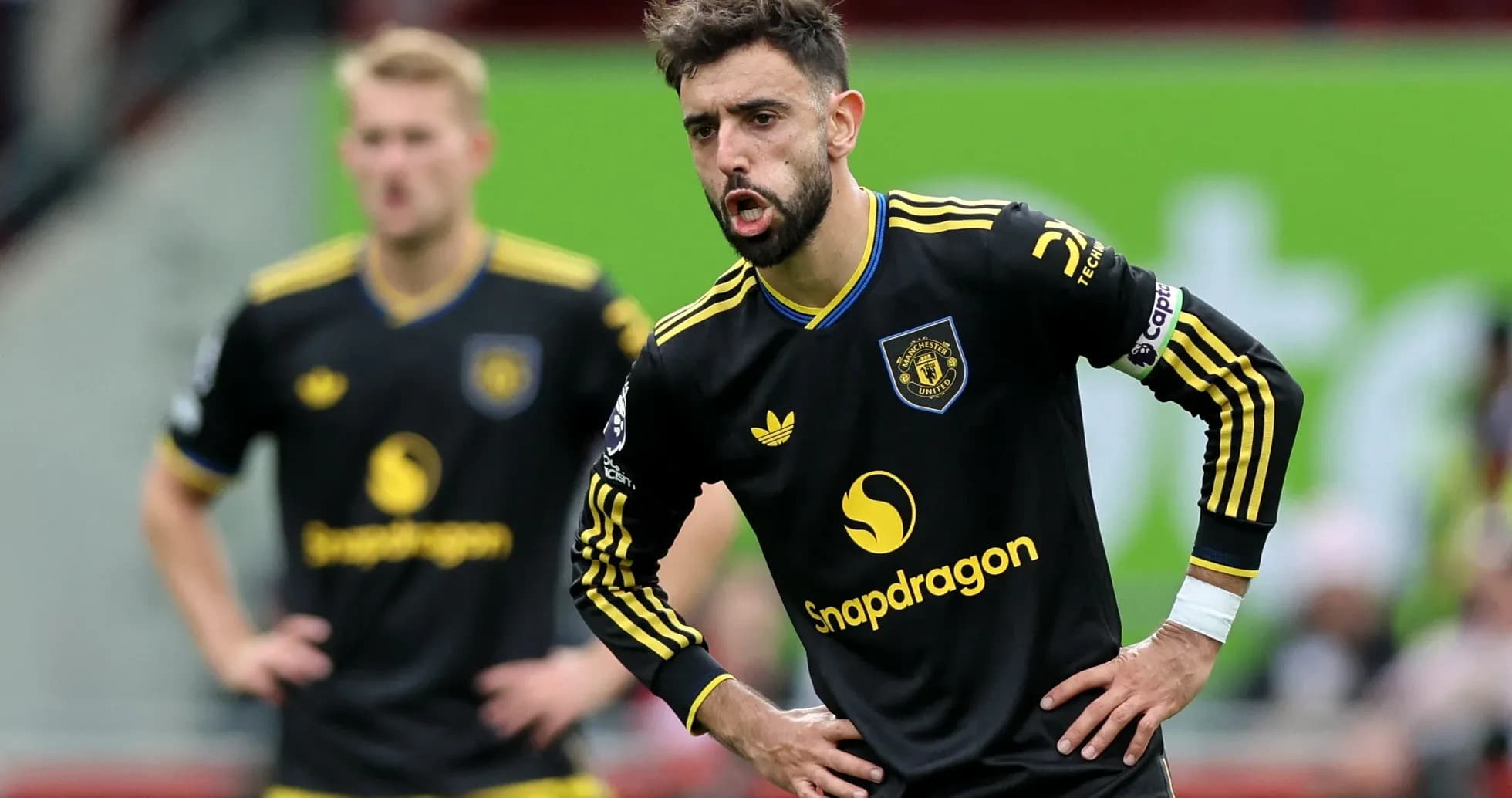 Bruno Fernandes during Manchester United match