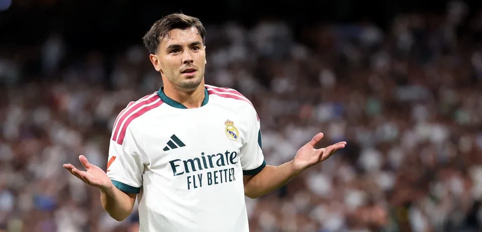 Player gesturing during match in stadium