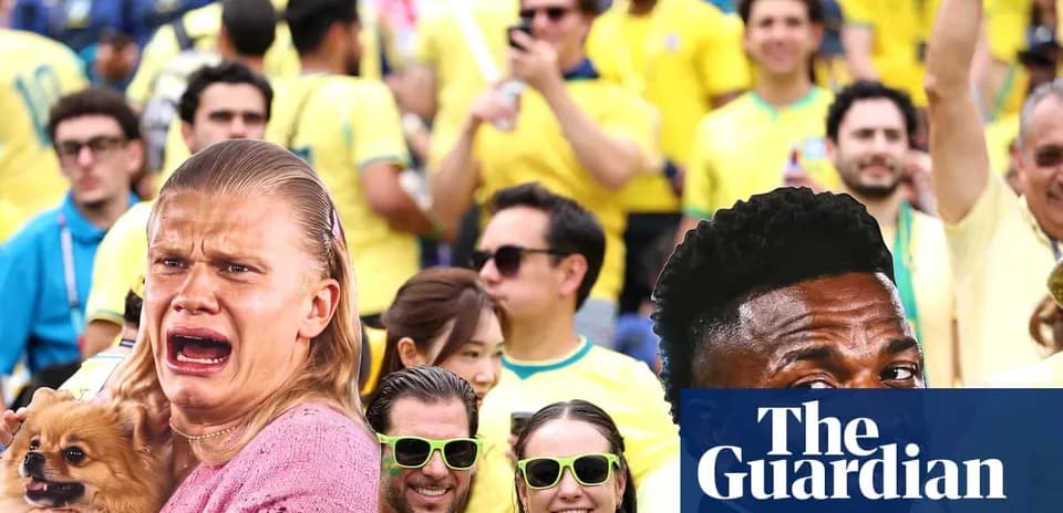 Fans in yellow shirts celebrating at a sports event