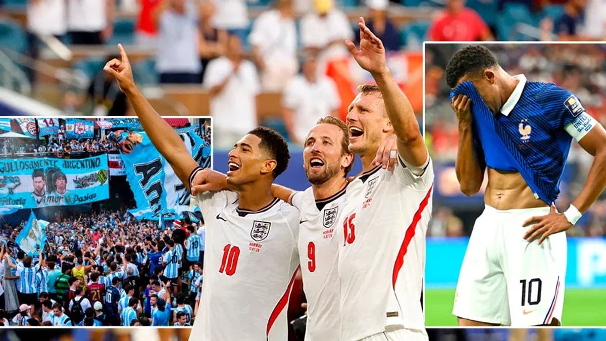 Players celebrating and fans cheering during match