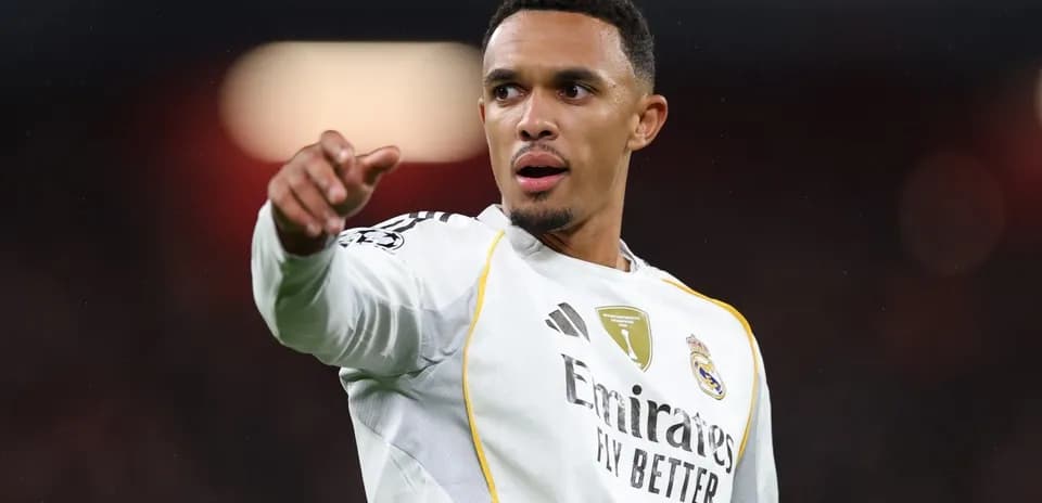 Player gesturing during a Champions League match