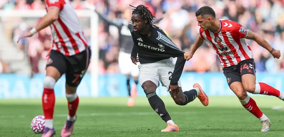 Player running with the ball during match