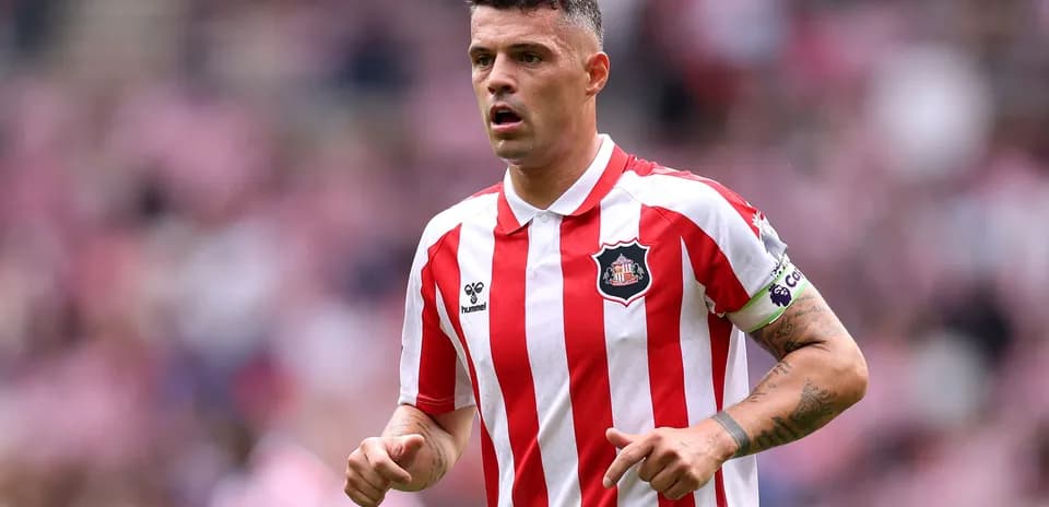 Player in Sunderland kit during a match