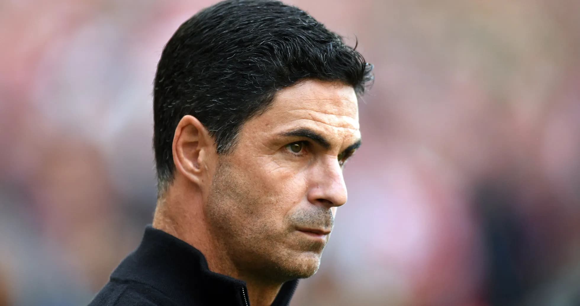 Manager observing the match from the sidelines