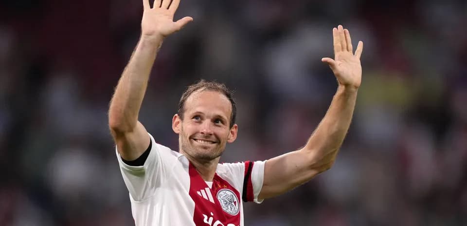 Player waving to fans after a match