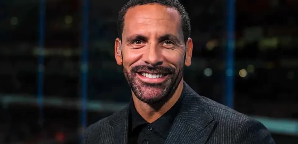 Sport analyst smiling in studio setting