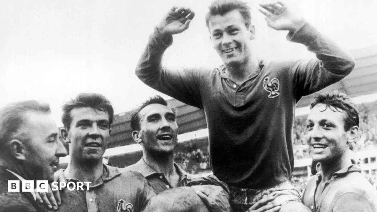 Players celebrating with teammate after victory