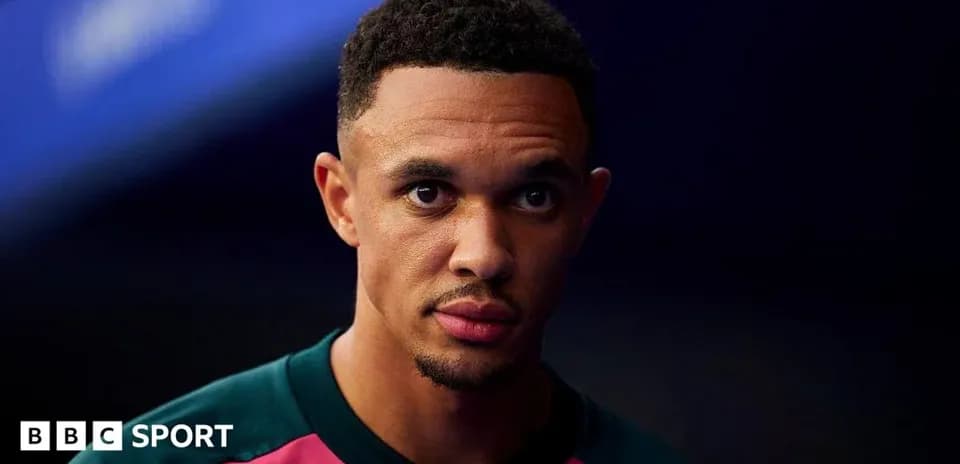Player looking intently during pre-match preparations