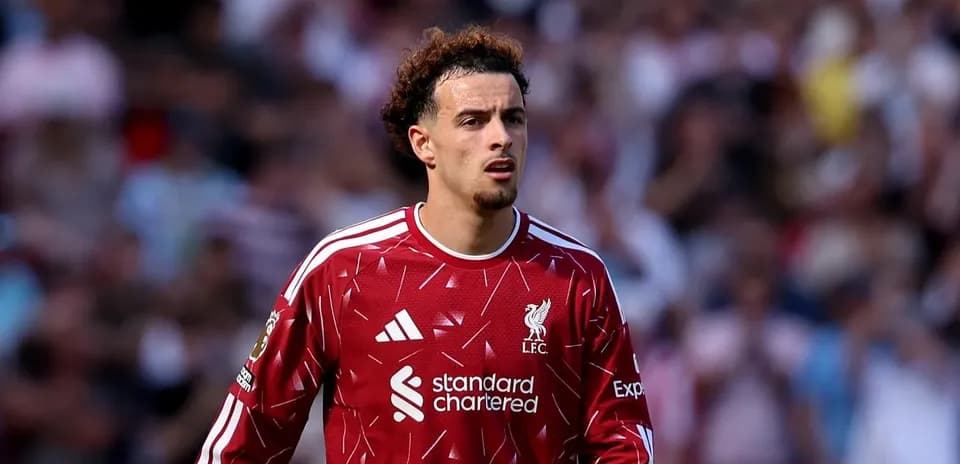Player in Liverpool FC kit during match