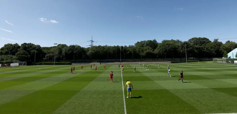 Stoke City U21 vs Southampton U21 match scene