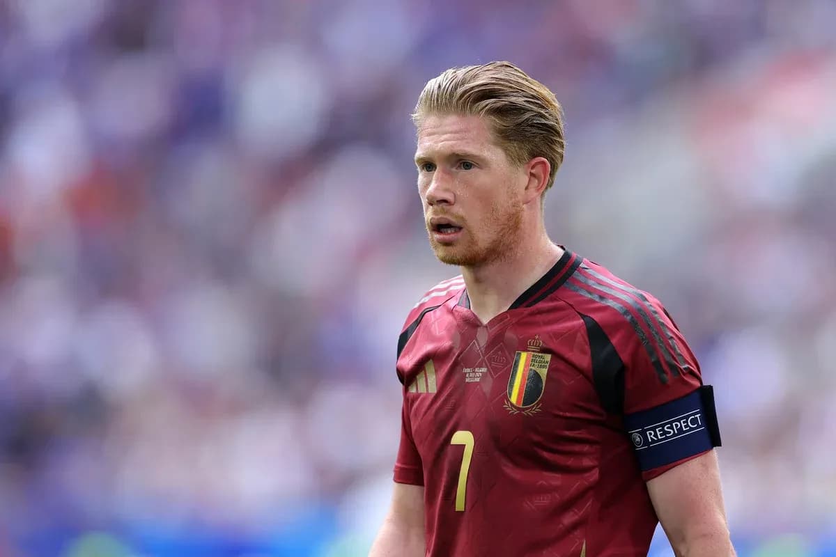 Belgian player in red jersey during match