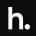 Logo of the company or brand 'h.'
