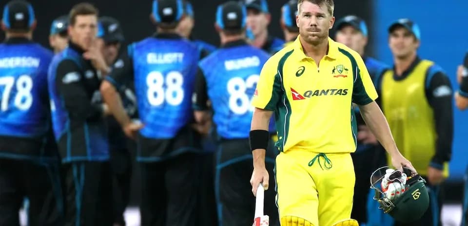 Australian player walking off field after dismissal