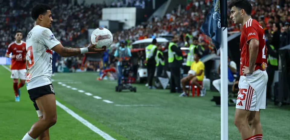 Player preparing to throw ball in match