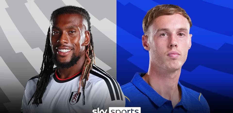 Two football players from Fulham and Brighton