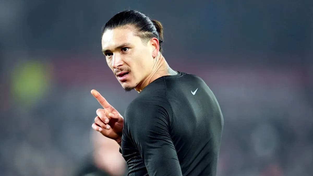 Player gesturing during training session on field