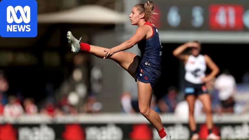 Player kicking the ball during a match