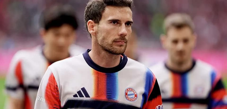 Bayern Munich players walking onto the pitch