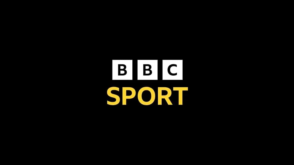 BBC Sport logo on black background