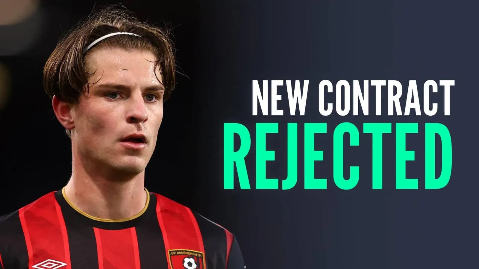AFC Bournemouth player with rejected contract notice