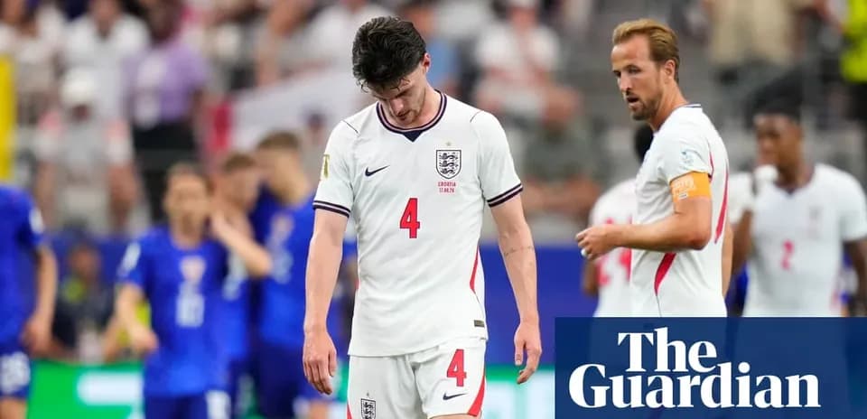 England players walking off after match loss