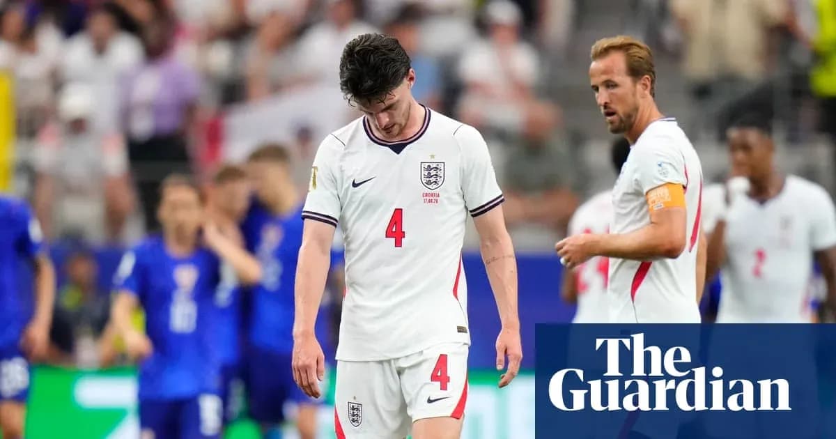 England players walking off after match loss