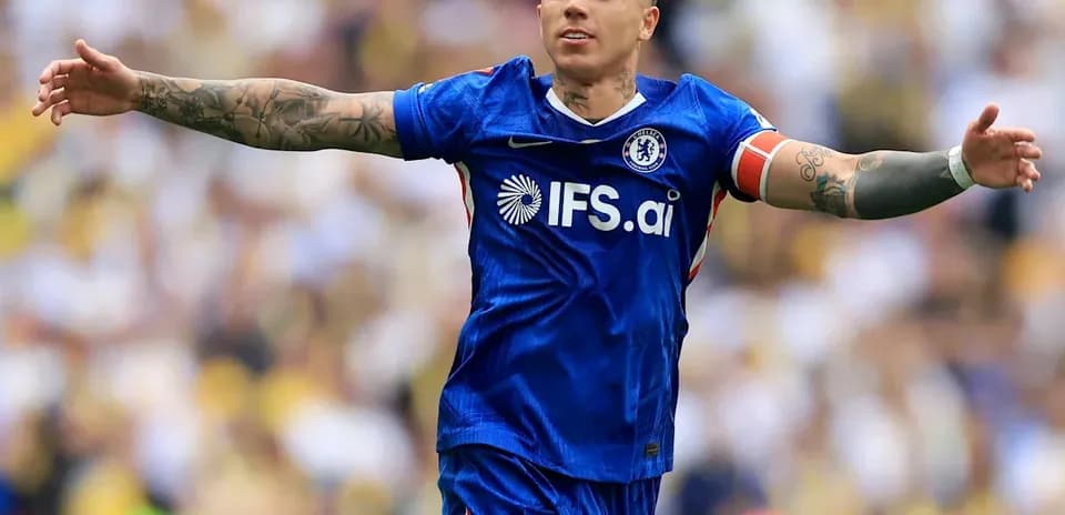 Player celebrating during a football match