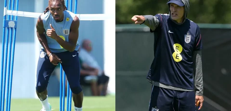 Player training and coach directing during practice session