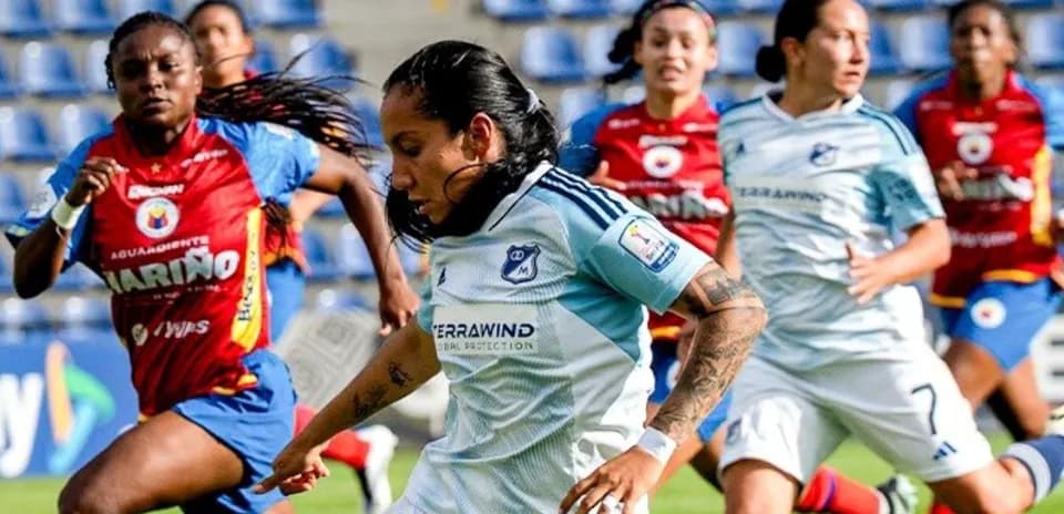 Deportivo Pasto W vs Millonarios W match action